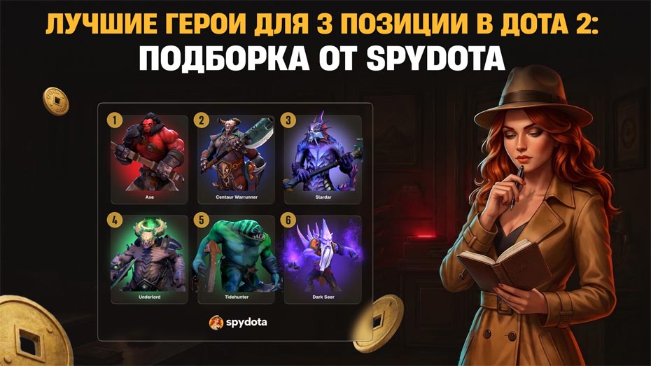 Лучшие герои для 3 позиции в Дота 2: подборка от SpyDota - RG62.iNFO - информационно-аналитический портал - Областная Рязанская Газета
