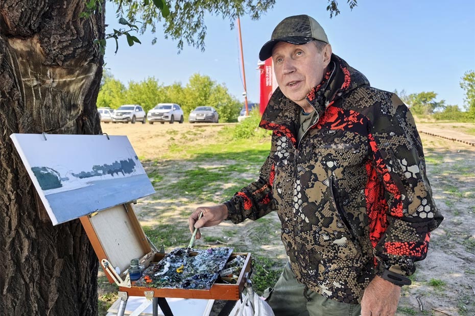 Председатель Рязанского союза художников Виктор Грушо-Новицкий